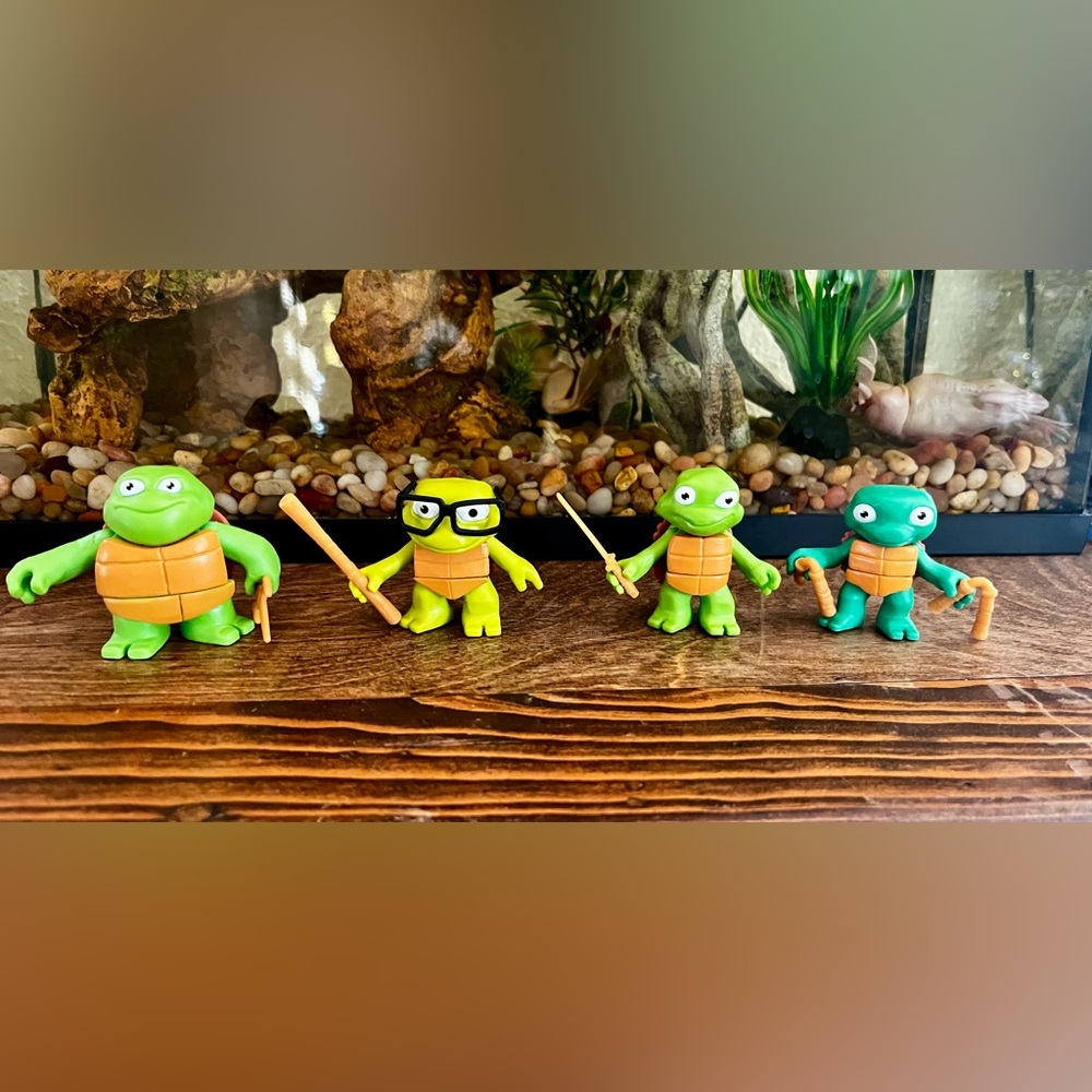 Teenager Mutant Ninja Turtles. Mini Mutant Tots.